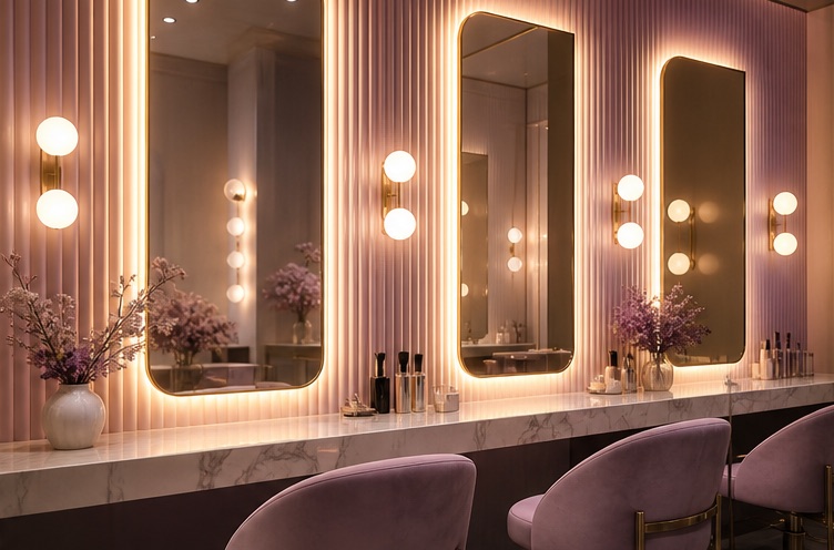 Luma treatment room with soft natural light