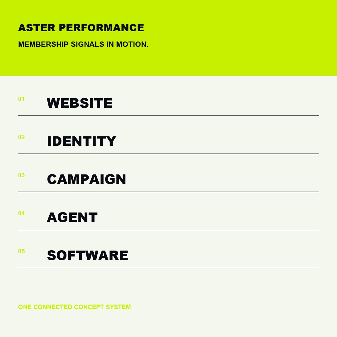 Aster Performance concept post 4